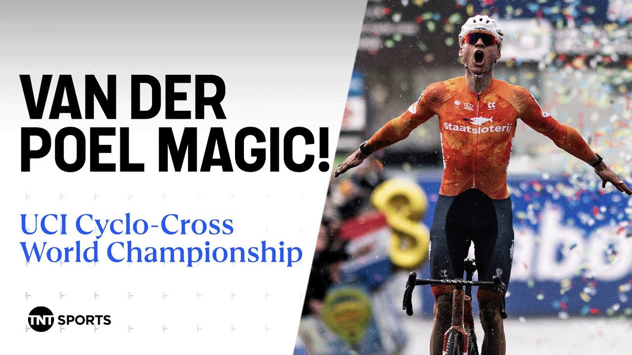 8-Time World Champion 🌈  Watch All of Van der Poel’s UCI Cyclo-cross World Championship Wins! 🚴