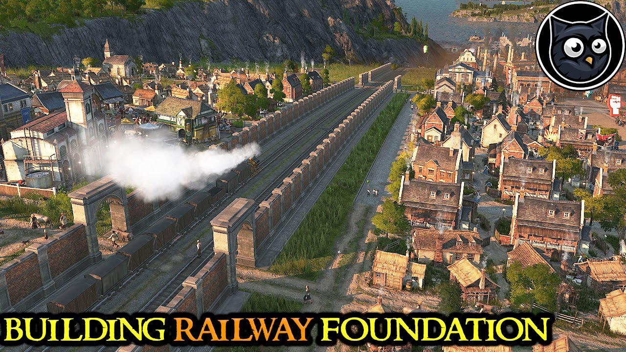 Железнодорожный фонд и нефтяная промышленность - Anno 1800 MEGACITY SURVIVAL - 3 V 1 и полностью ...