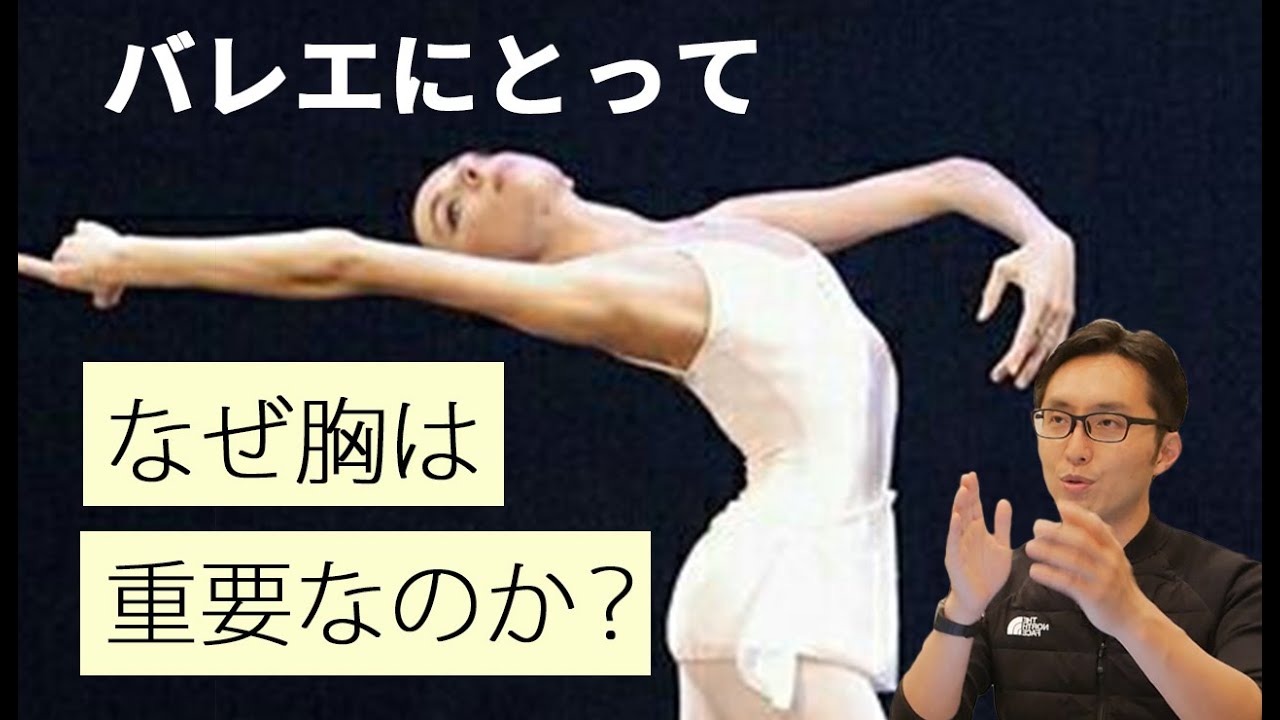 【バレエ】バレエに大事な胸郭と胸椎