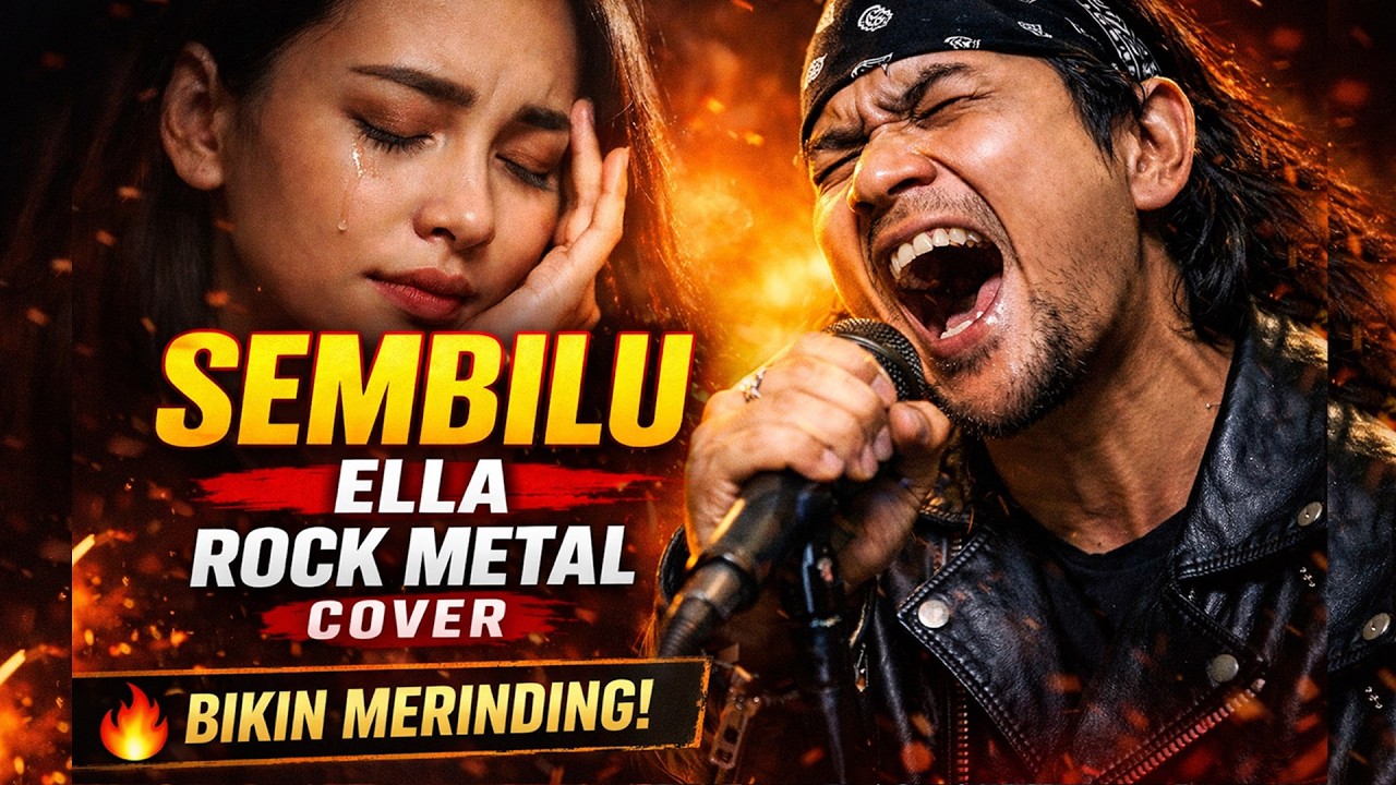 SEMBILU – ELLA | Rock Metal Cover Indonesia 🔥 Power Vocal & Epic Guitar