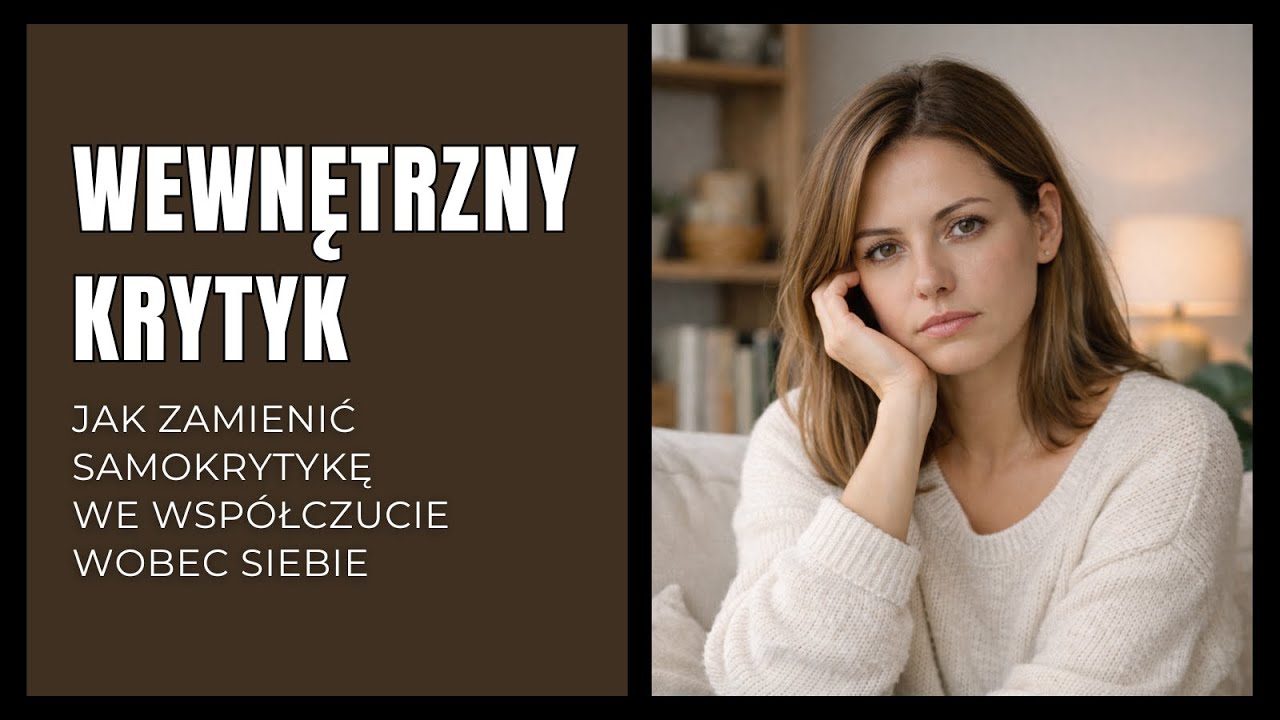 Twój wewnętrzny krytyk – jak zamienić samokrytykę w współczucie wobec siebie 