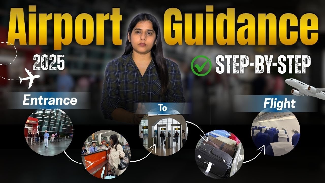Airport to Flight: Full Journey with Mumtaz Ma&rsquo;am | Airport Guidance #airport #airportguide
