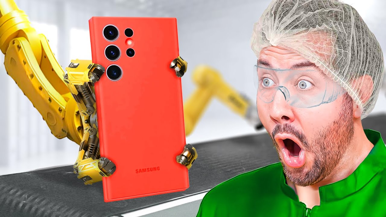 Comment sont fabriqués les Smartphones Samsung ? (visite labo en Corée)