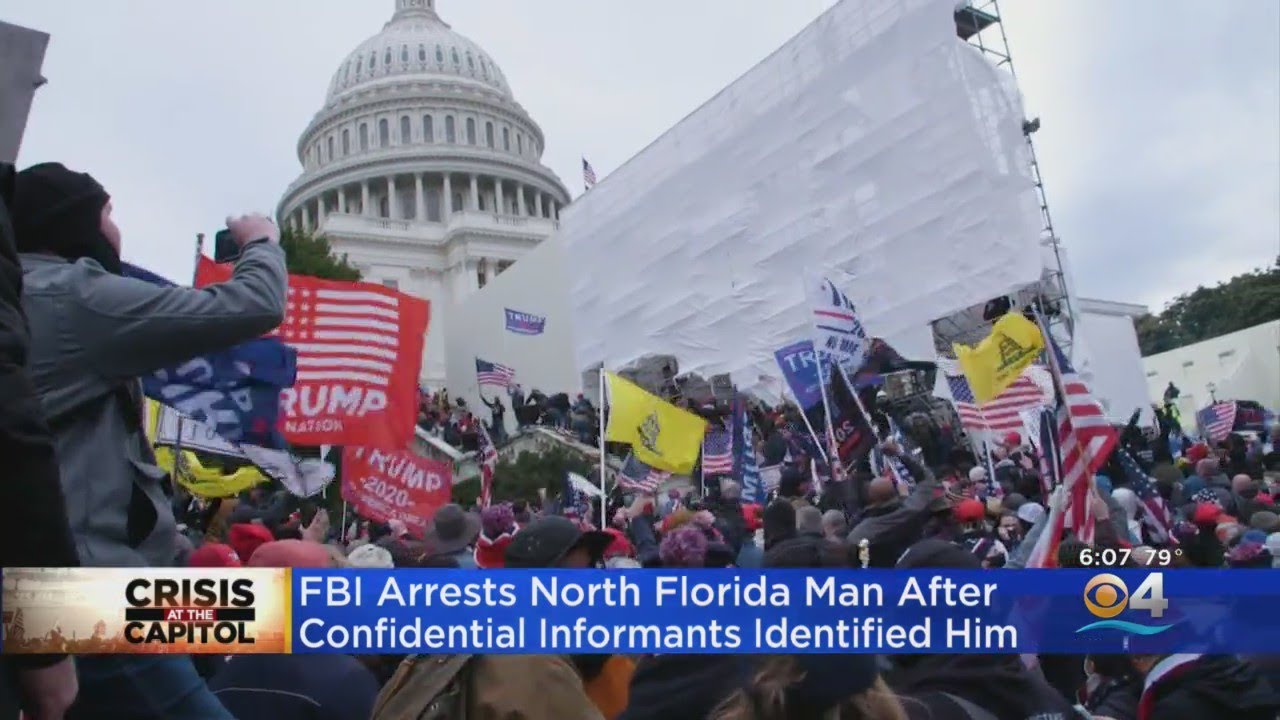 Florida Bail Bondsman Arrested On Charges Of Being At US Capitol During Riot
