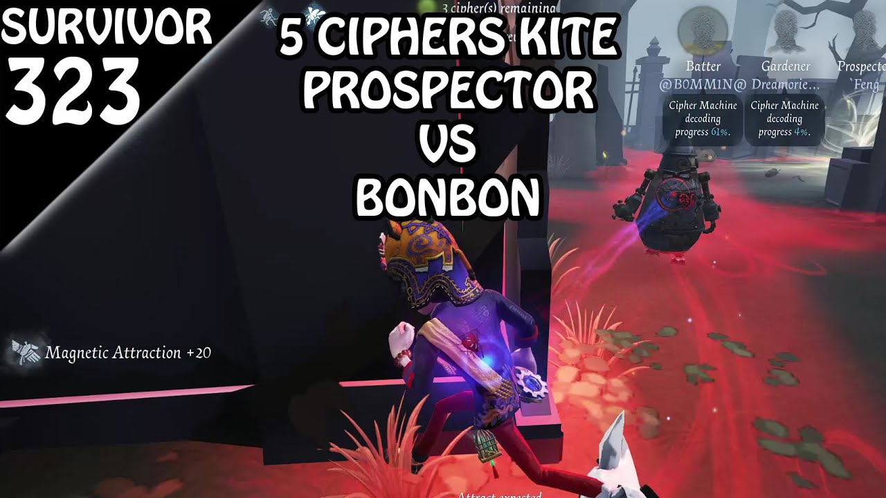 5 Ciphers Kite against BonBon - Survivor Rank 