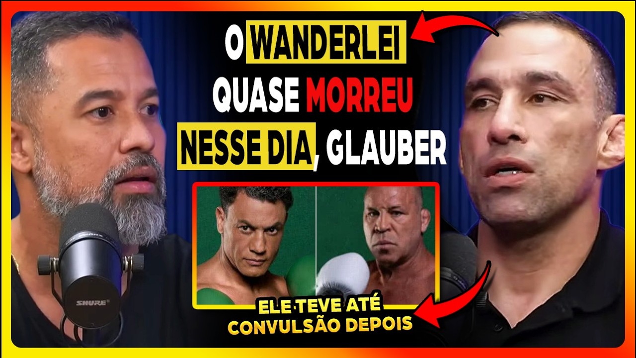 WERDUM: DEPOIS da LUTA, o WANDERLEI SILVA não ACORDAVA e TEVE ATÉ... | Fala Glauber