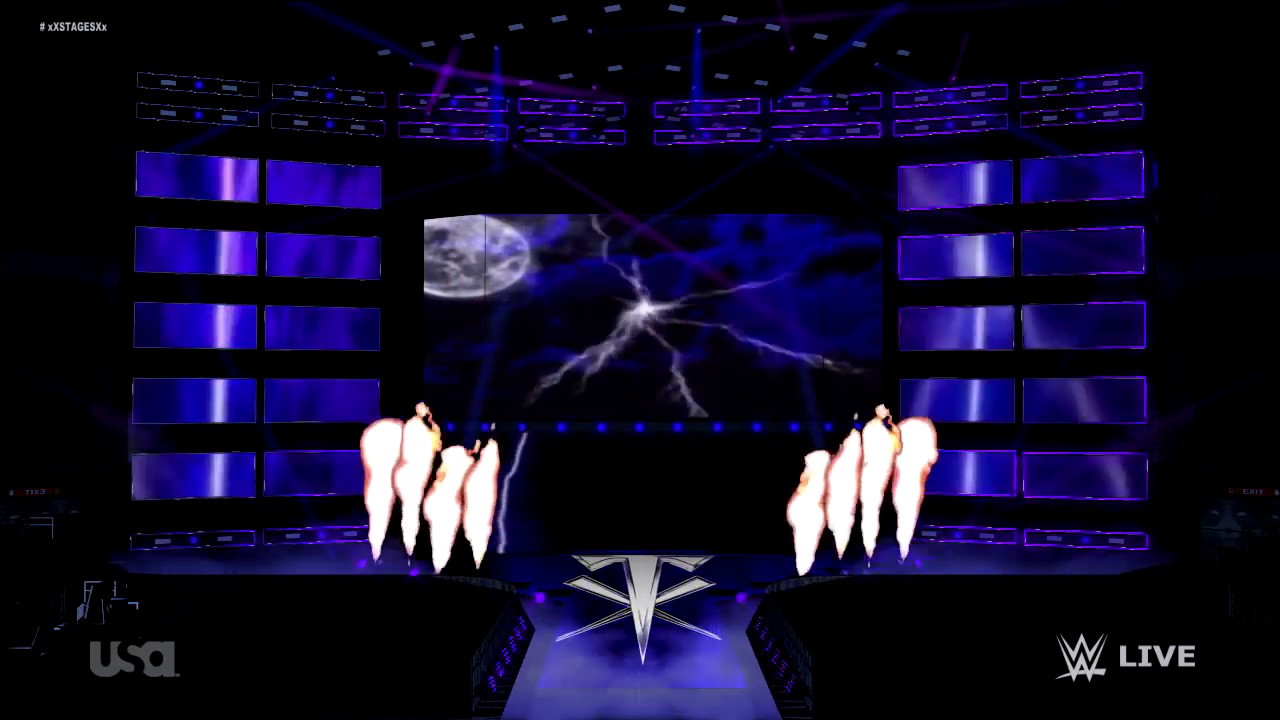WWE Stage Edge & Undertaker returns - 900th SmackDown 2016
