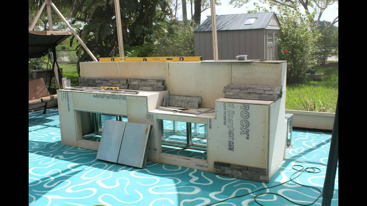 Grill Island Construction 2014