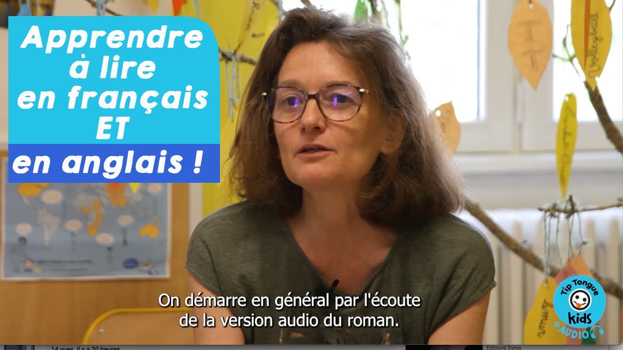 Apprendre à lire en français ET en anglais ? Yes! Avec Tip Tongue kids !