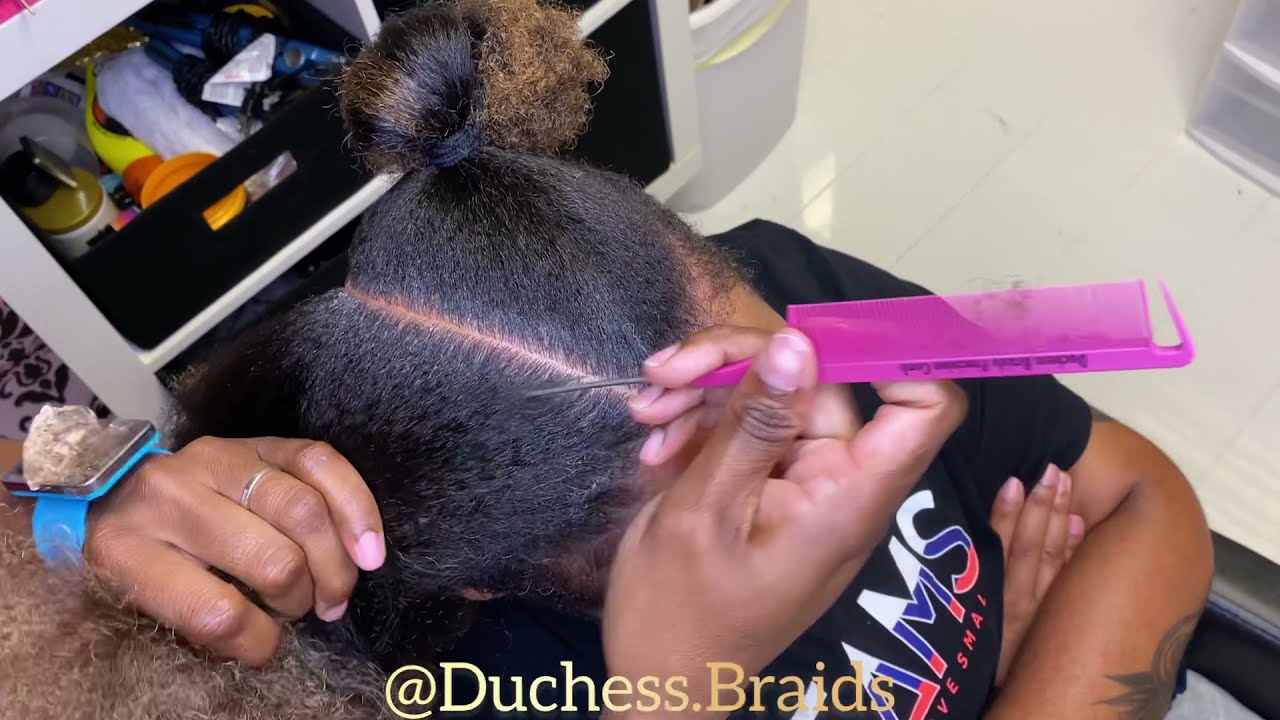 Reminder: DONT Mix Oil & Conditioning Gel | Half Head Braids