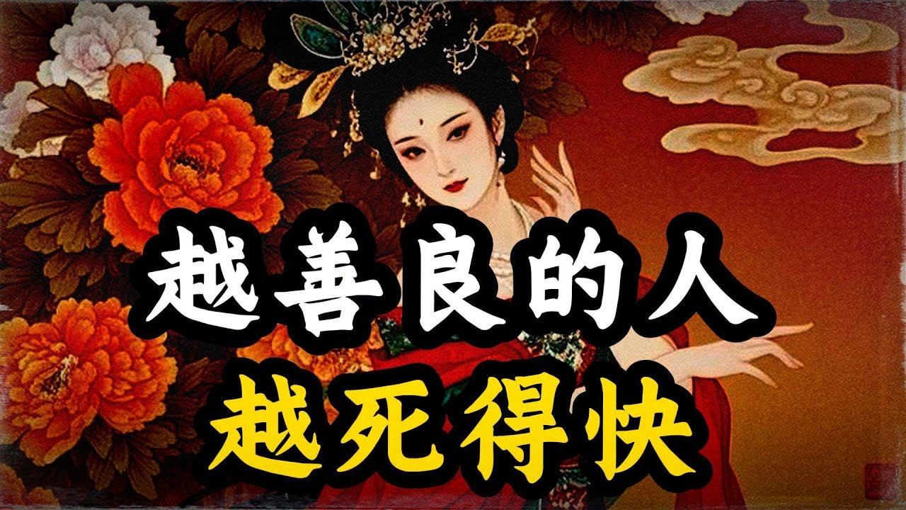 警告所有老好人：没霹雳手段，别摆菩萨心肠！俗话说：越善良的人死的越快！这句话不是没有道理！