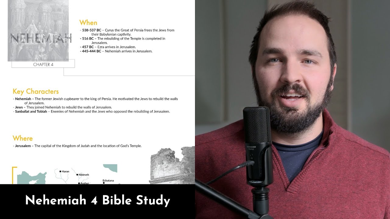 Nehemiah 4 Summary: 5 Minute Bible Study