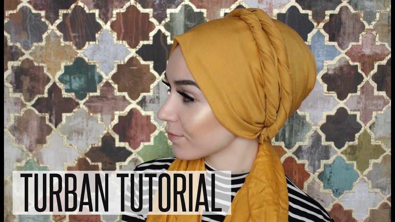 TURBAN TUTORIAL DOUBLE TWISTS | NABIILABEE