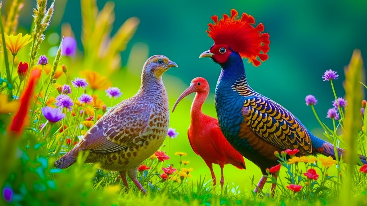 Relaxing Birds & Soft Music | Beautiful Nature Sounds with Soft Background Music