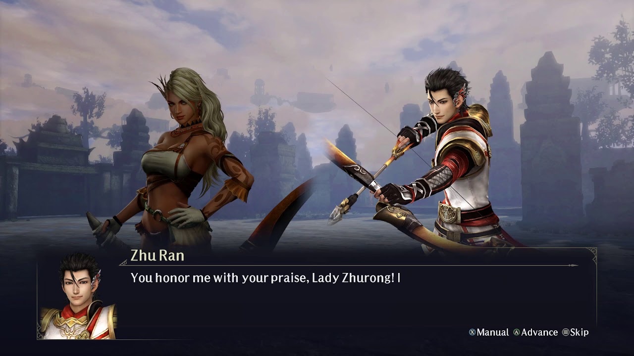 Warriors Orochi 4 - Camp Lines - Zhu Rong