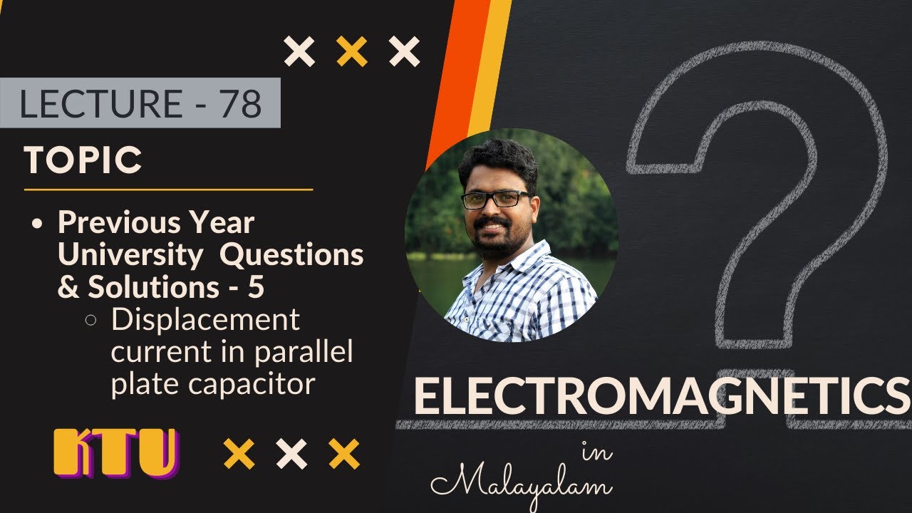 Previous year university questions & solutions - 5 | Electromagnetics | KTU | Lecture 78