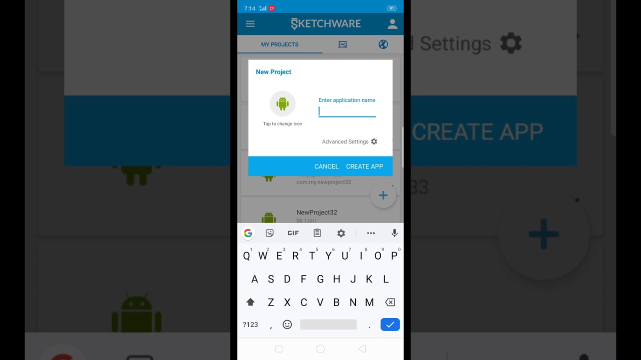 HOW TO MAKE A PASSWORD HIDE EDIT TEXT APP IN SKETCHWARE.
