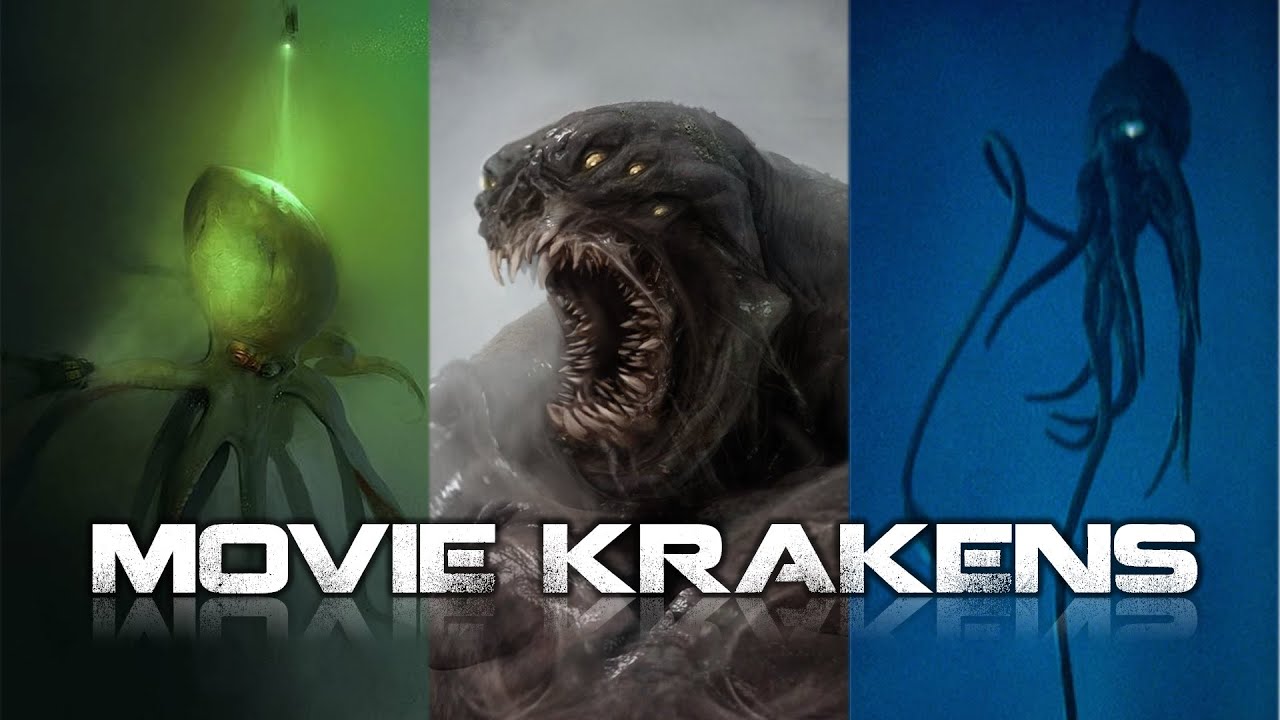 All Movie Krakens - Live Action & Animated