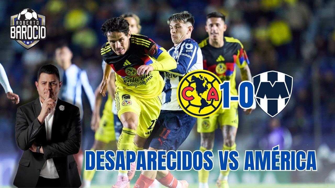Golpe de autoridad del América: vence 1-0 a Rayados