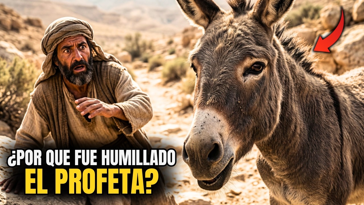 La Historia OSCURA Jamás Contada De Balaam y la ASNA que hablo (Historia bíblica)