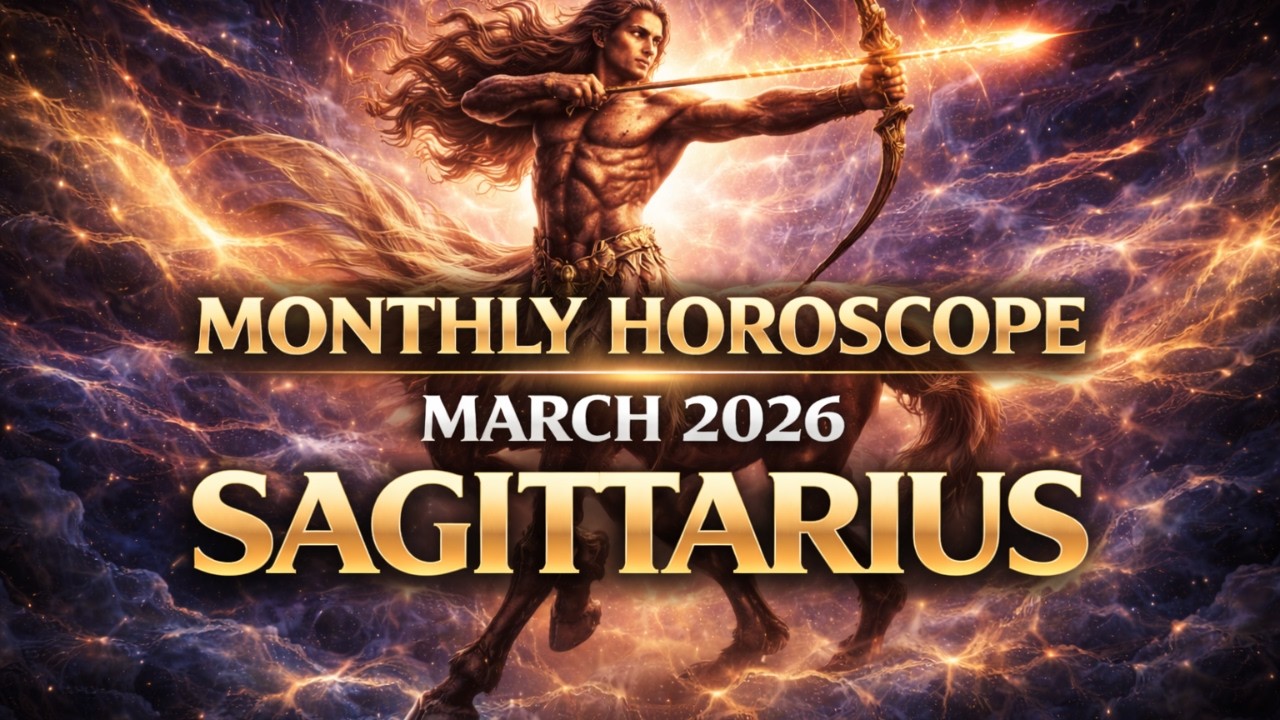 Sagittarius Rising March 2026 Horoscope 🌑 The Virgo Lunar Eclipse & Astrological New Year