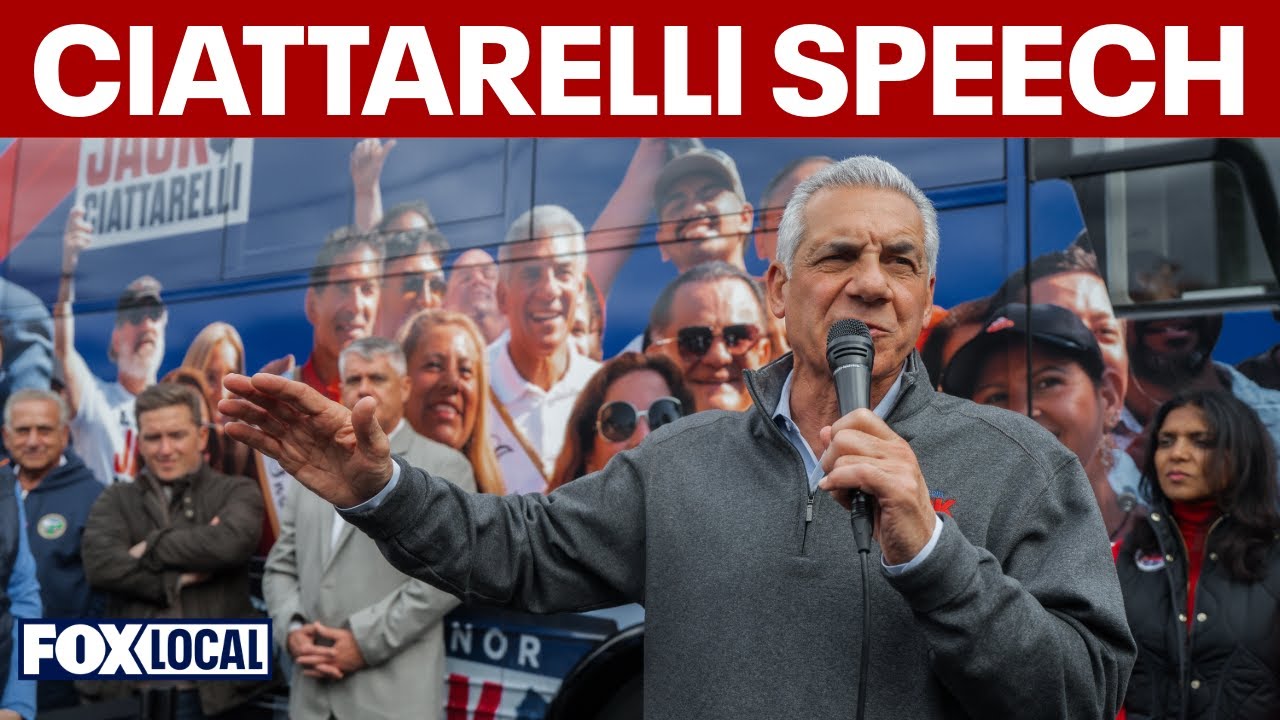 Live: Jack Ciattarelli's concession speech after Mikie Sherrill's NJ election win