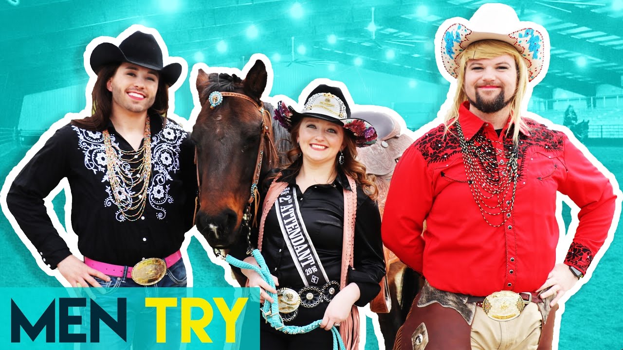 Men Try Being Rodeo Queens for a Day