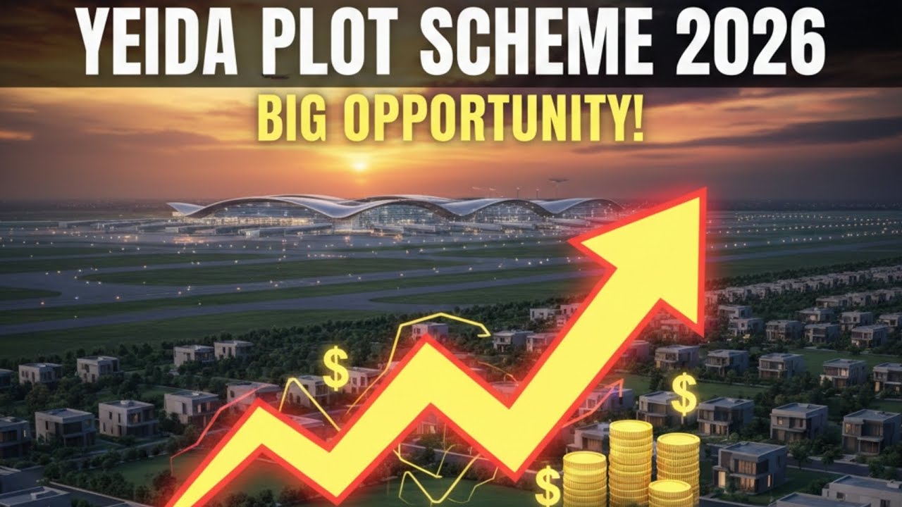 YEIDA Plot Scheme 2026 🔥 Big Opportunity Near Jewar Airport | Price, Location & Lottery Details