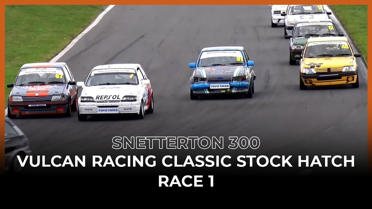 Vulcan Racing Classic Stock Hatch Championship - Snetterton 300 2025 - Race 1