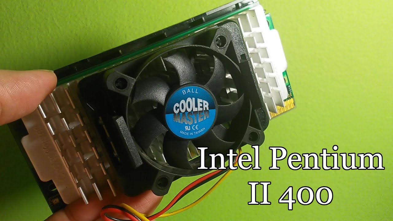 Intel Pentium II 400 - procesor do gier z ery Windowsa 95 i 98