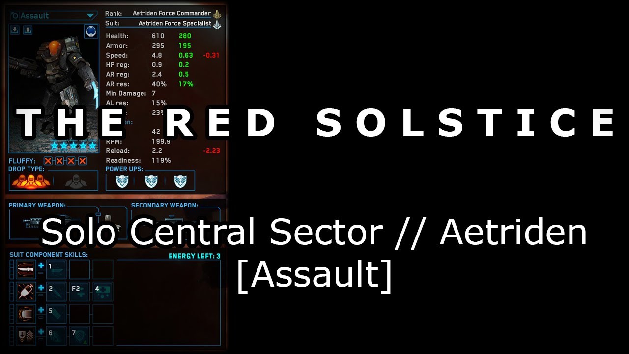 The Red Solstice: Solo Aetriden Highlights - Assault