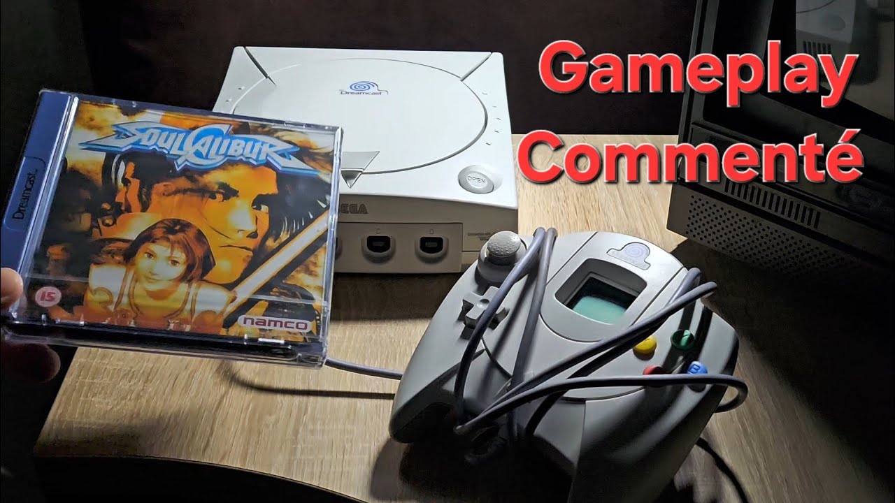 On débliste Soul Calibur et on découvre le meilleur jeu de combat de la Dreamcast!