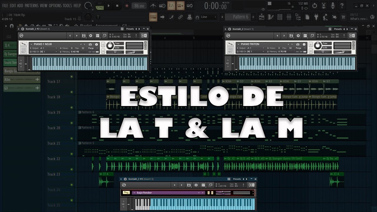 Creando Estilo Tipo La T & La M en Fl studio