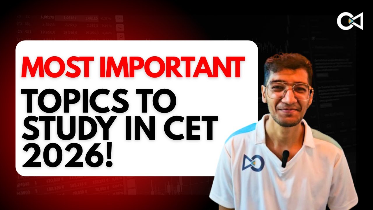 Most Important Topics to Study for MBA CET 2026