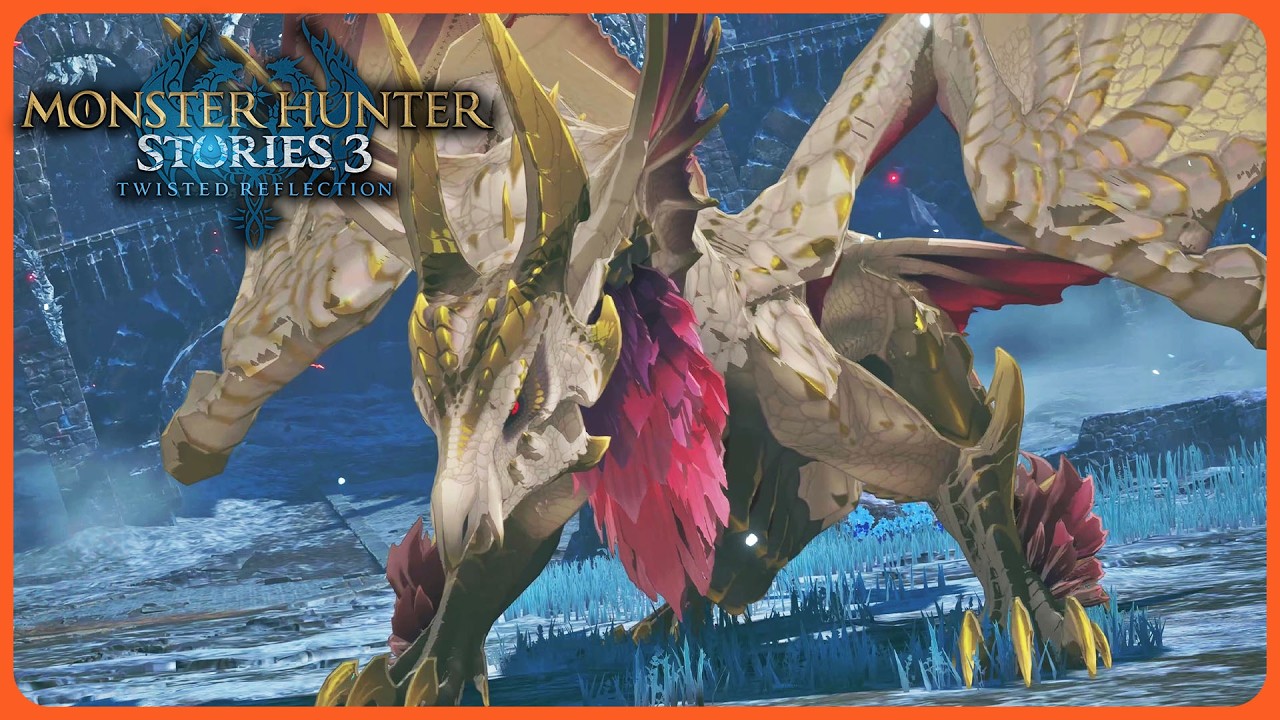 Silver Dragon Malzeno Boss Fight - Monster Hunter Stories 3