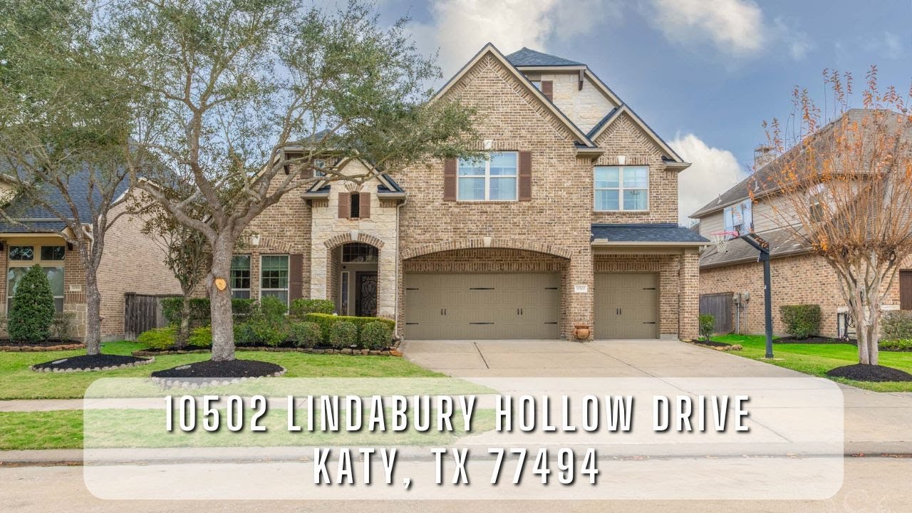 10502 Lindabury Hollow Drive Katy, TX 77494 | Home Tour