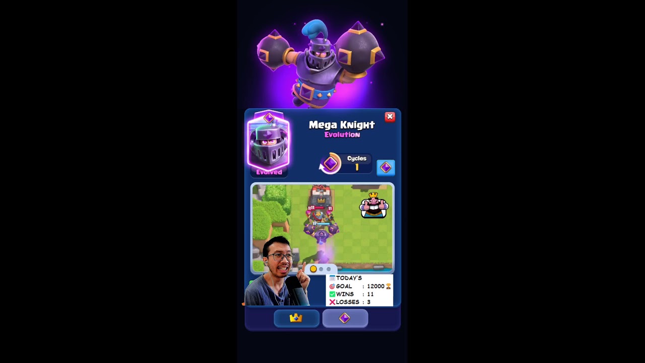 Magic Academy Aku Datang!!! Menuju 12000🏆CLASH ROYALE F2P TROPHY ROAD