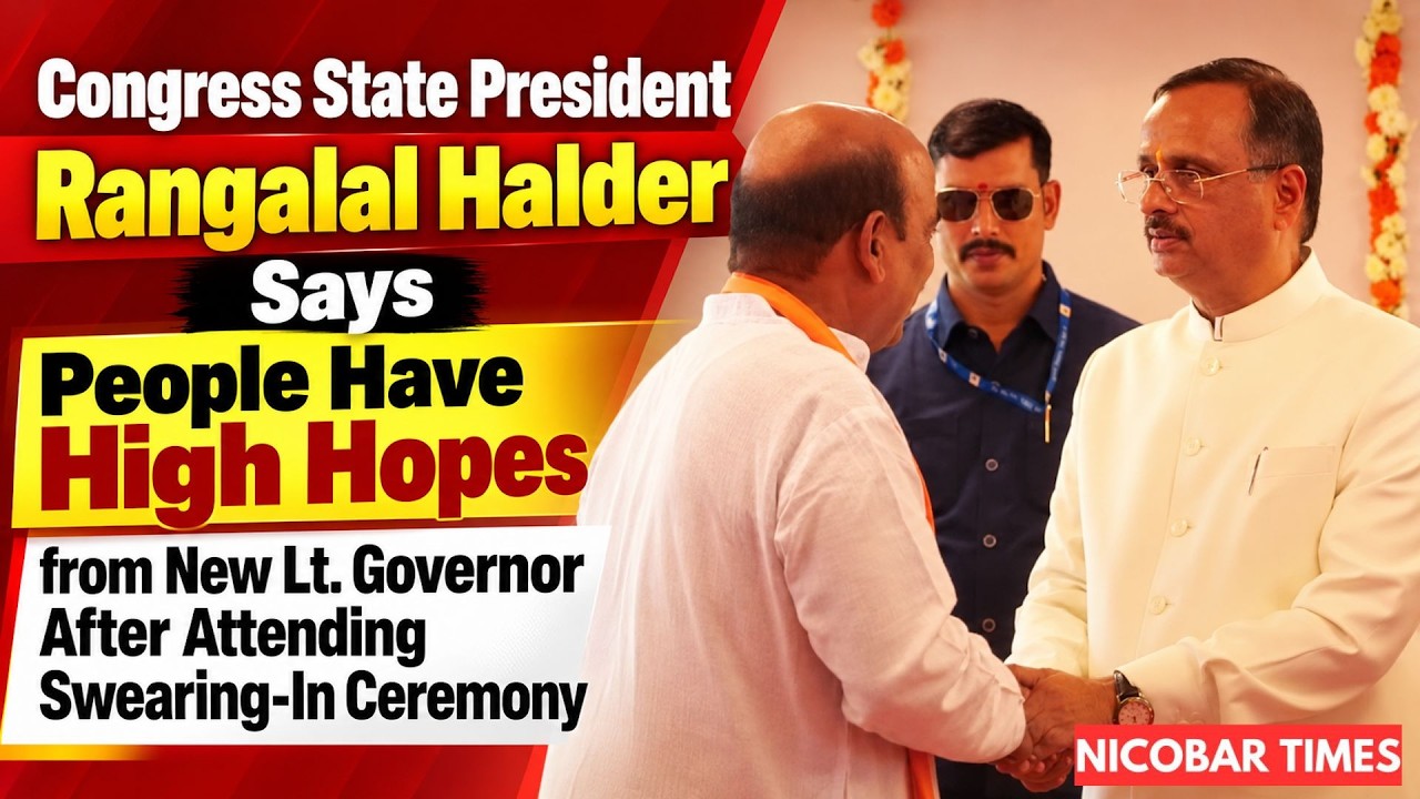 Rangalal Halder Says People Have High Hopes from Lt. Governor After Attending Swearing-In Ceremony