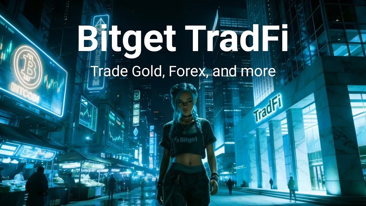 Trade Gold, Forex, Oil, and Indices with USDT on Bitget TradFi!