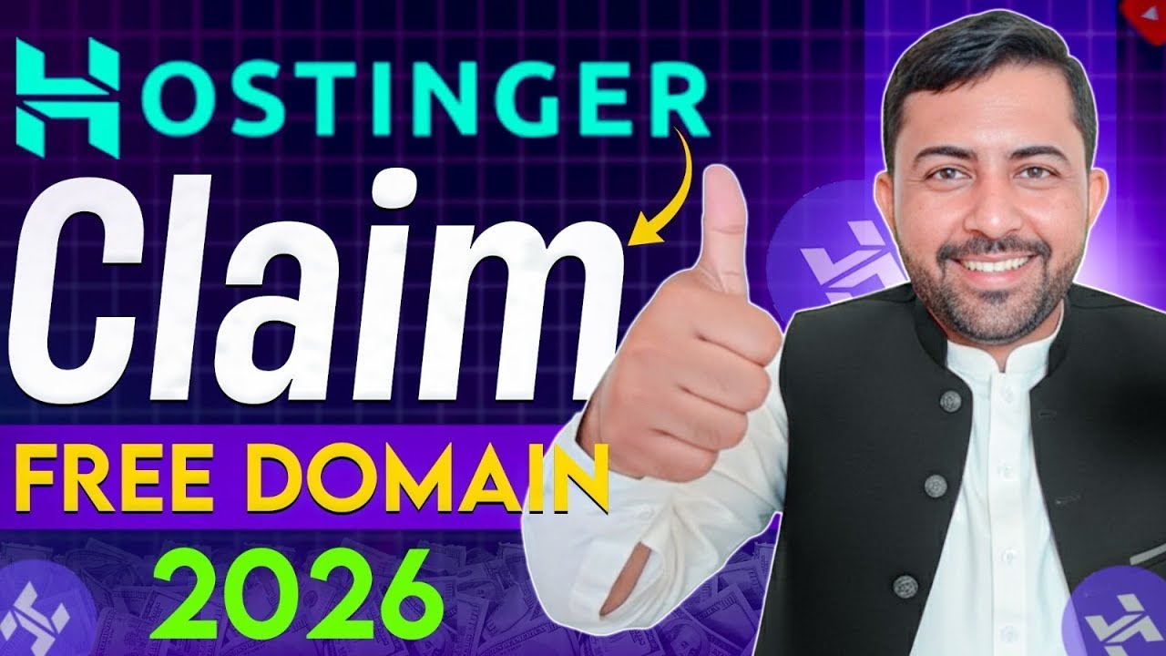 How to Claim a Free Domain with Hostinger (Step-by-Step Guide 2026)