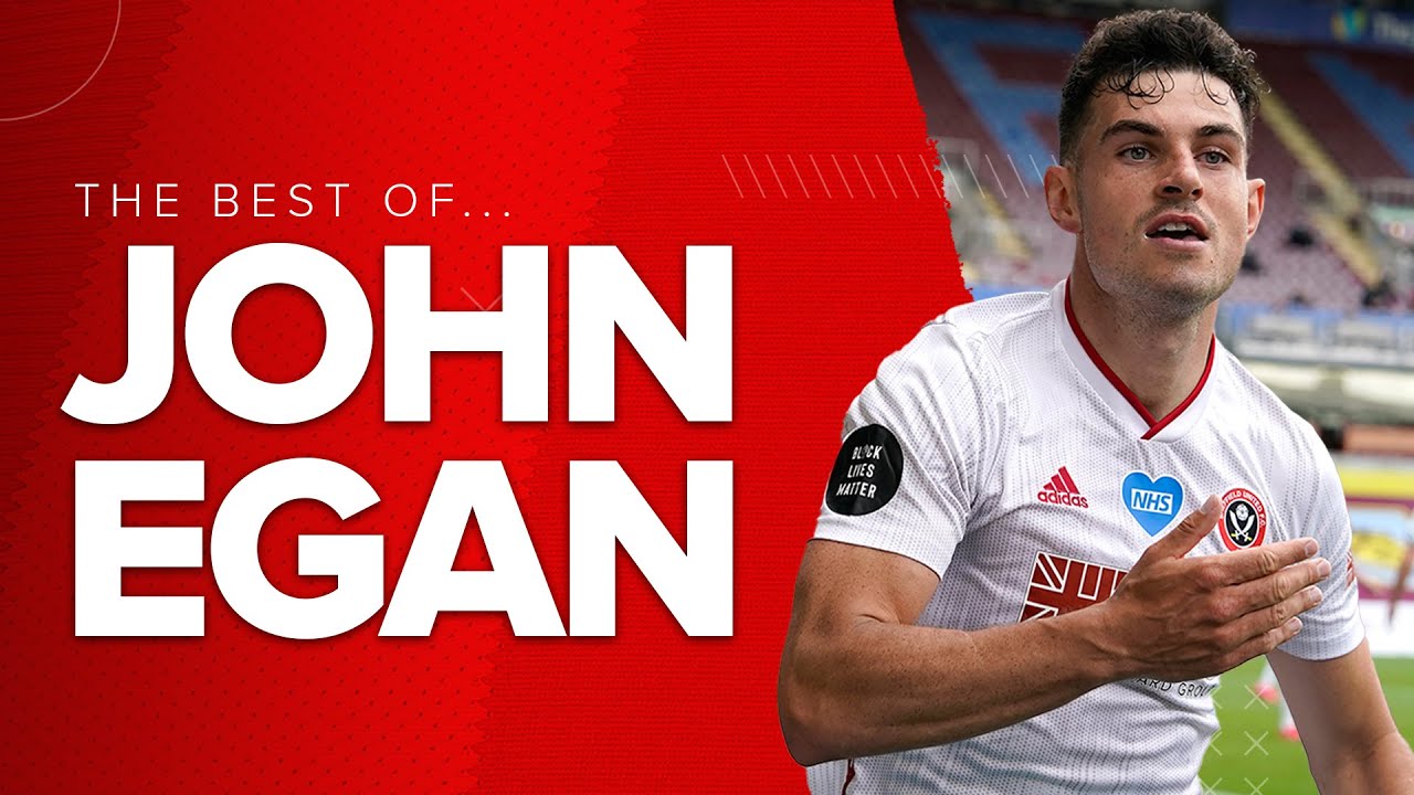 The Best of Sheffield United's John Egan | Tackles and goals compilation