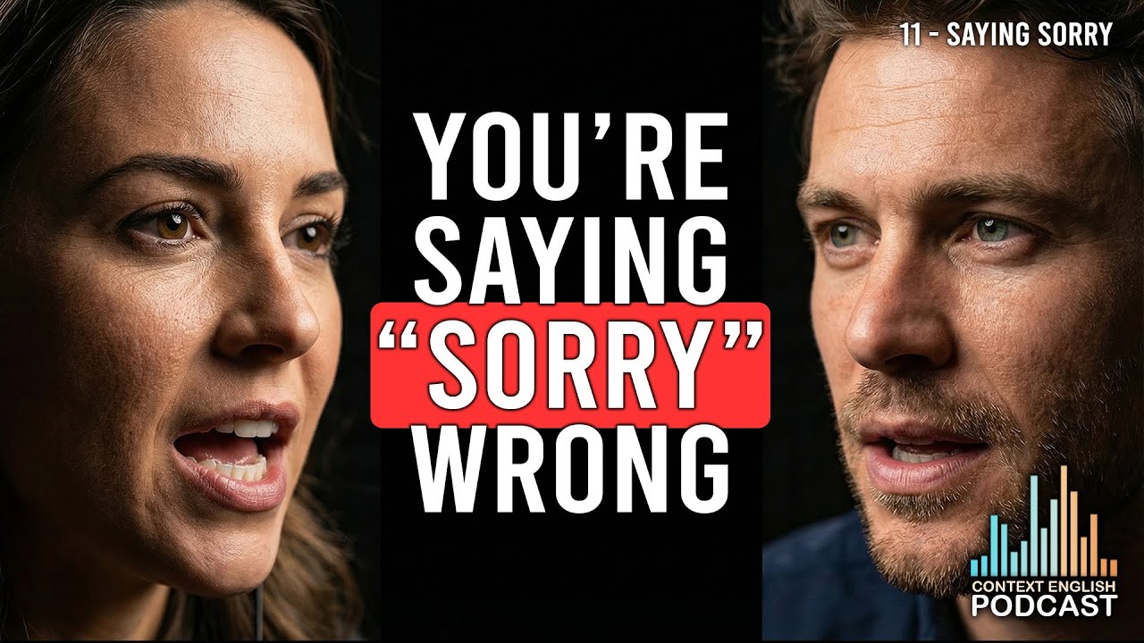 Sorry in English: Stop Making These Mistakes! | A2-B1 level | Podcast 11