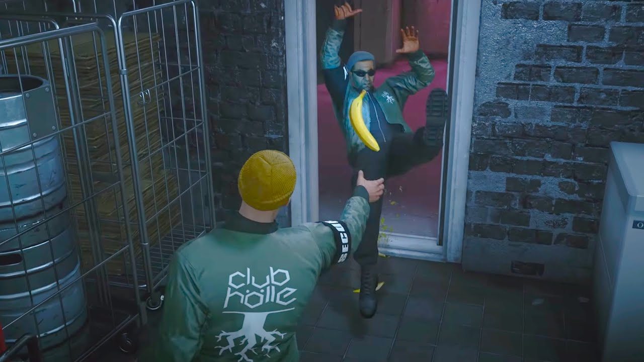 Подборка Hitman Ragdolls (лучшие моменты и реакции NPC)