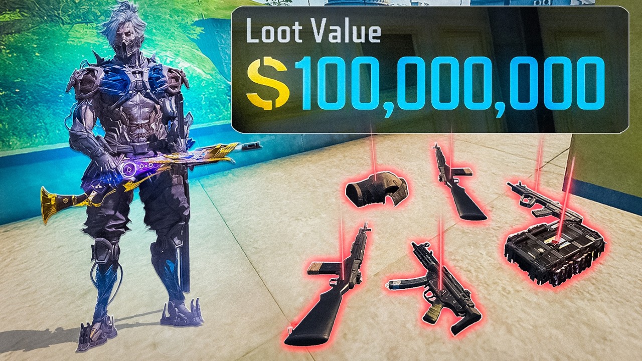 Снаряжение за 0 долларов против снаряжения за 100 000 000 долларов в DMZ в Call of Duty Mobile