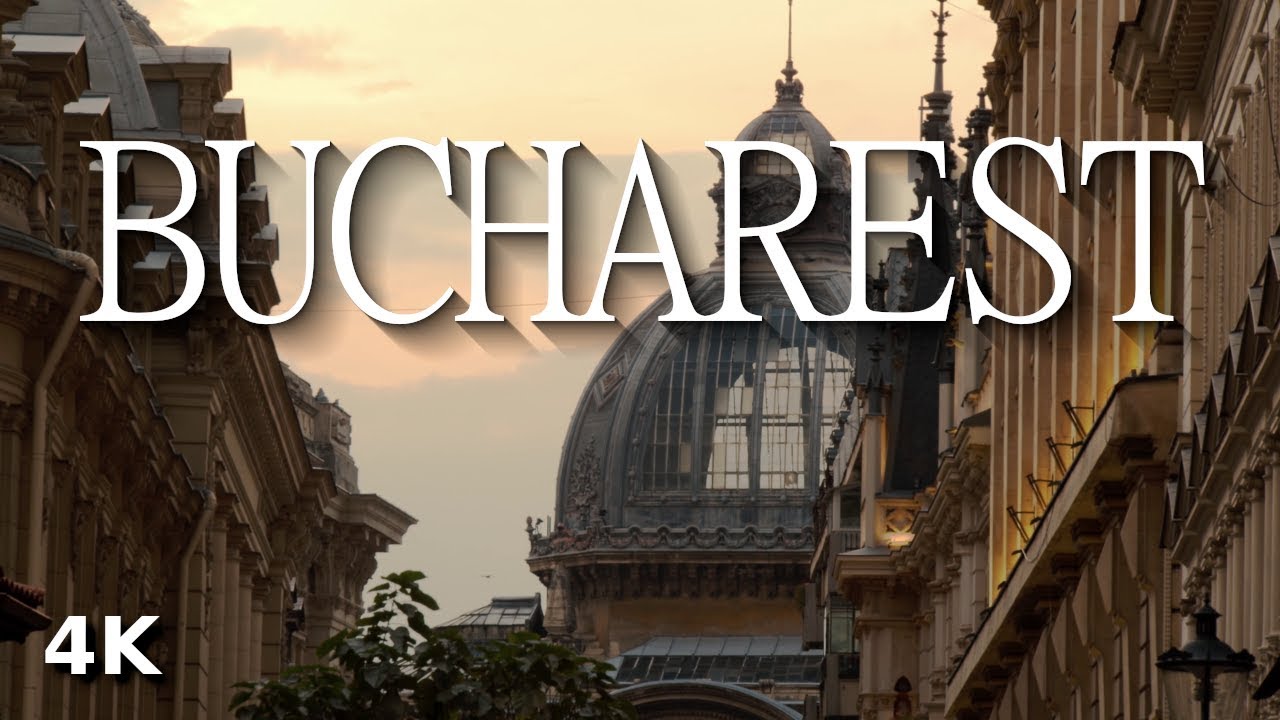 A city walk in Bucharest with a BMPCC4K in 4K