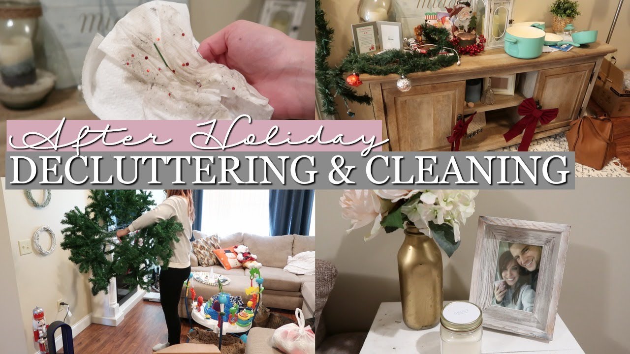 AFTER HOLIDAY CLEAN WITH ME | EXTREME DECLUTTERING & CLEANING | The Real Housewives Of Youtube