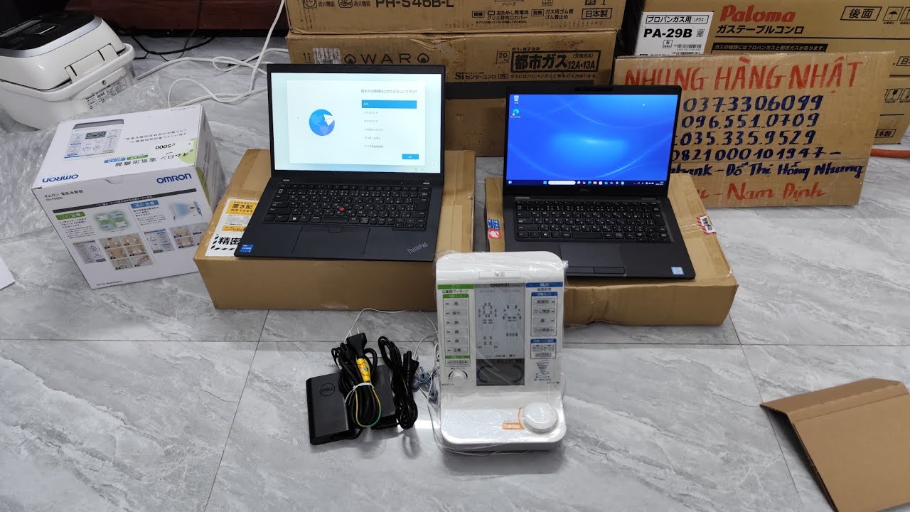 31/10🔥 Đ&Atilde; B&Aacute;N 🔥Khui Th&ugrave;ng Laptop Nhật Dell Latitude 5300/Lenovo ThinkPad L14 Gen3/M&aacute;y Trị Liệu Omron