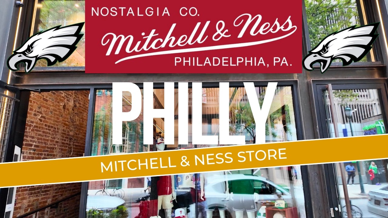 Inside MITCHELL & NESS STORE Philadelphia