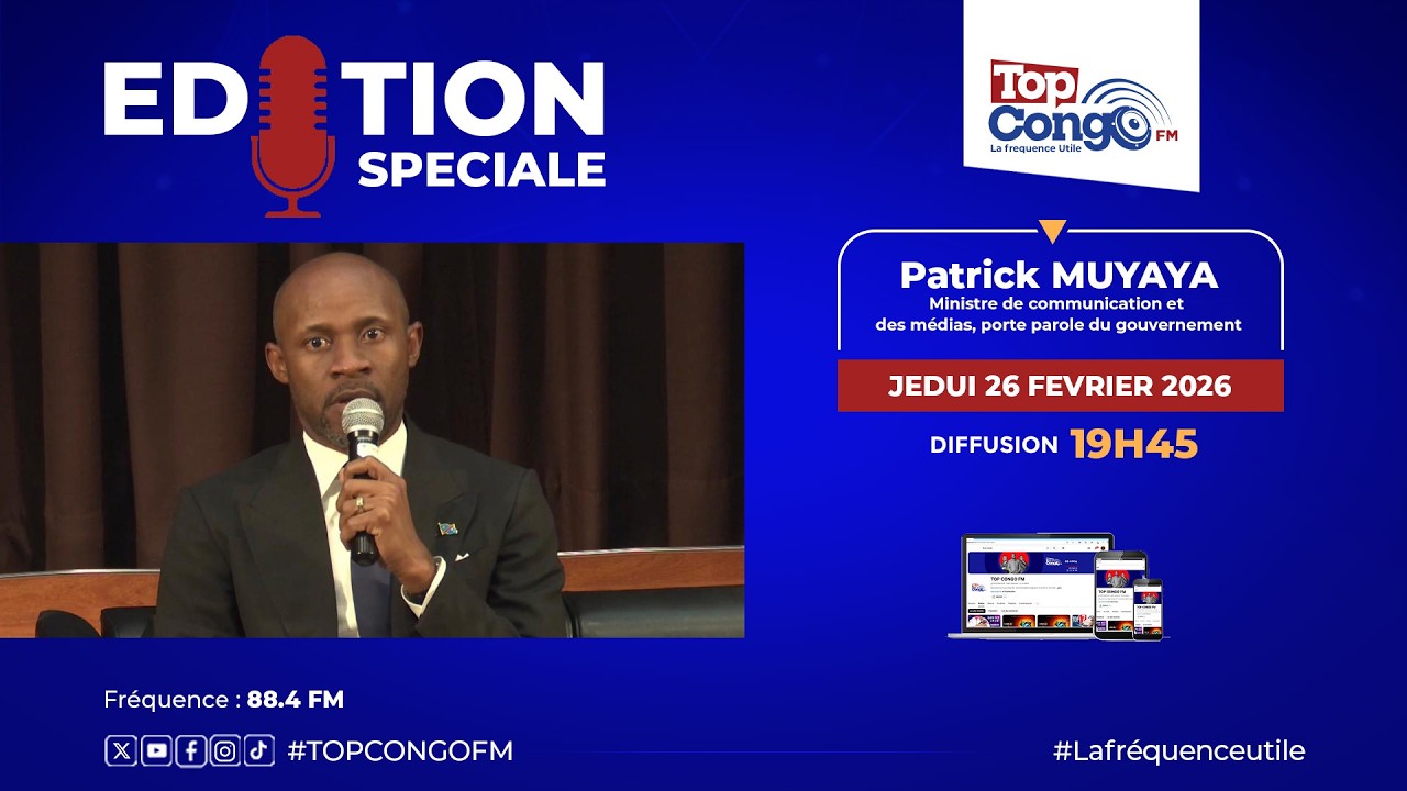 ÉDITION SPÉCIALE Ottawa Patrick MUYAYA