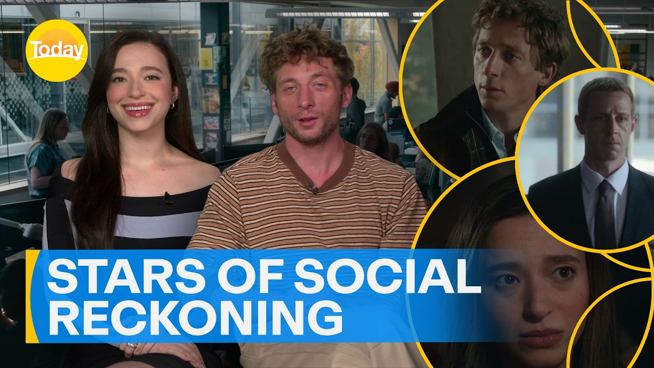 Mikey Madison & Jeremy Allen White talk new film 'The Social Reckoning' | Today Show Australia